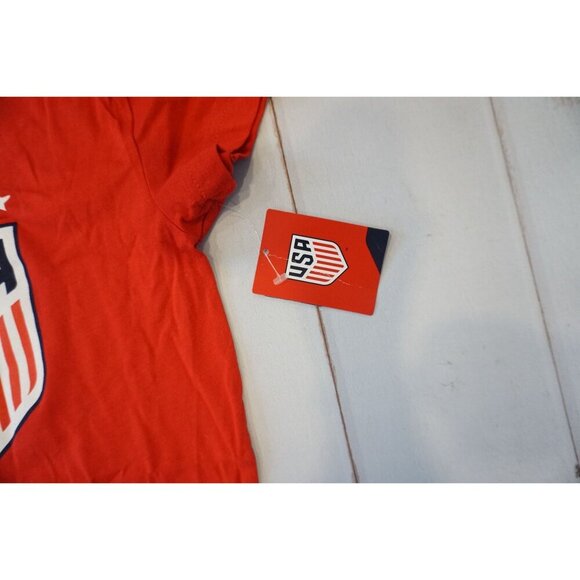 USA Soccer National Team Crystal Dunn #19 Girls Short Sleeve Shirt - Size L - Picture 4 of 7